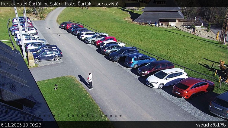 Horský hotel Čarták na Soláni - Hotel Čarták – parkoviště - 6.11.2025 v 13:00