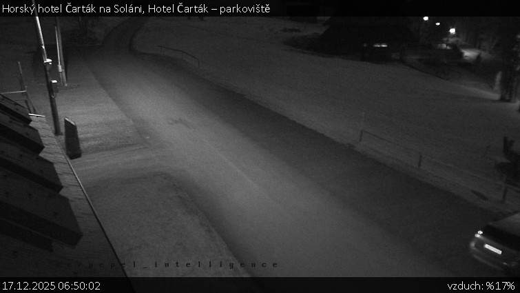 Horský hotel Čarták na Soláni - Hotel Čarták – parkoviště - 17.12.2025 v 06:50