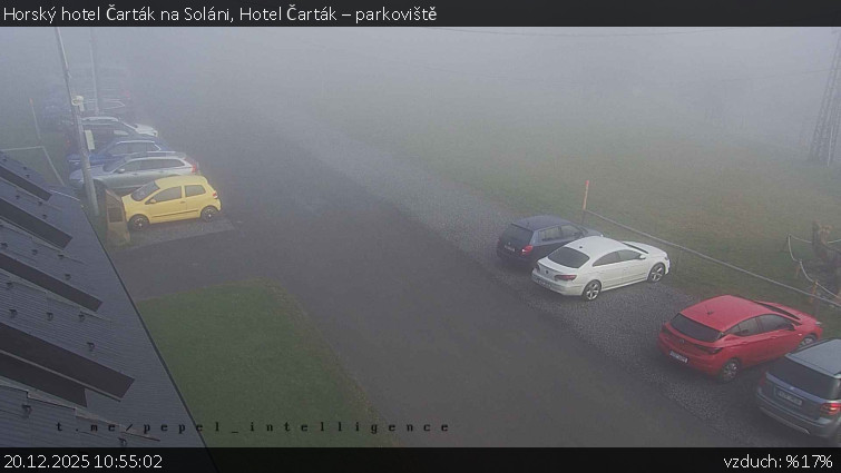 Horský hotel Čarták na Soláni - Hotel Čarták – parkoviště - 20.12.2025 v 10:55