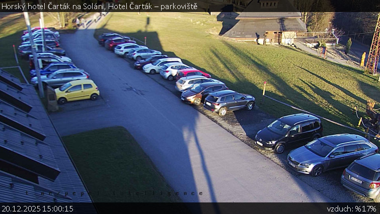 Horský hotel Čarták na Soláni - Hotel Čarták – parkoviště - 20.12.2025 v 15:00