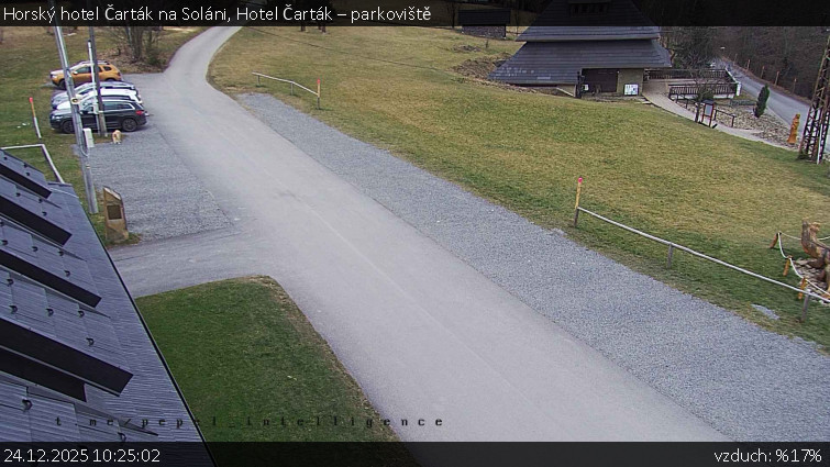 Horský hotel Čarták na Soláni - Hotel Čarták – parkoviště - 24.12.2025 v 10:25