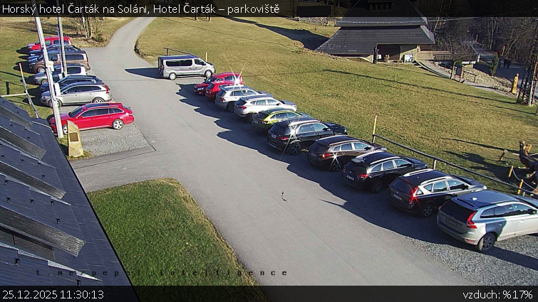Horský hotel Čarták na Soláni - Hotel Čarták – parkoviště - 25.12.2025 v 11:30