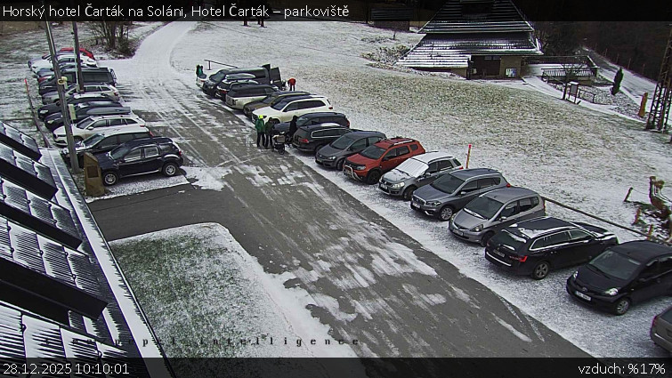 Horský hotel Čarták na Soláni - Hotel Čarták – parkoviště - 28.12.2025 v 10:10