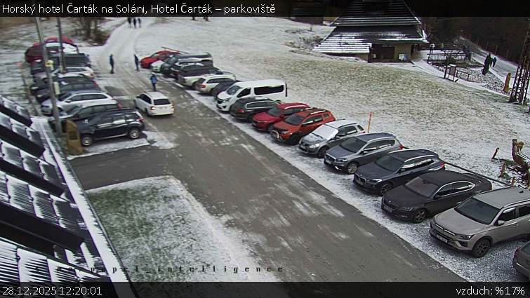 Horský hotel Čarták na Soláni - Hotel Čarták – parkoviště - 28.12.2025 v 12:20