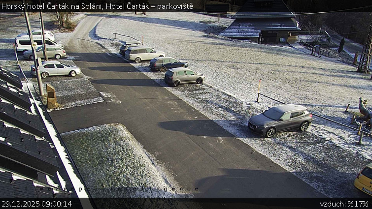 Horský hotel Čarták na Soláni - Hotel Čarták – parkoviště - 29.12.2025 v 09:00
