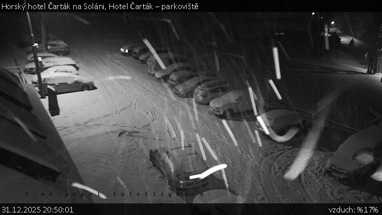 Horský hotel Čarták na Soláni - Hotel Čarták – parkoviště - 31.12.2025 v 20:50