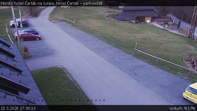 Horský hotel Čarták na Soláni - Hotel Čarták – parkoviště - 15.3.2026 v 17:30