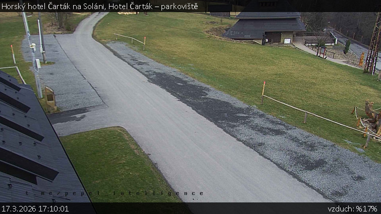 Horský hotel Čarták na Soláni - Hotel Čarták – parkoviště - 17.3.2026 v 17:10