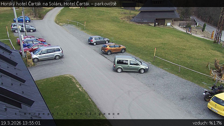 Horský hotel Čarták na Soláni - Hotel Čarták – parkoviště - 19.3.2026 v 13:55