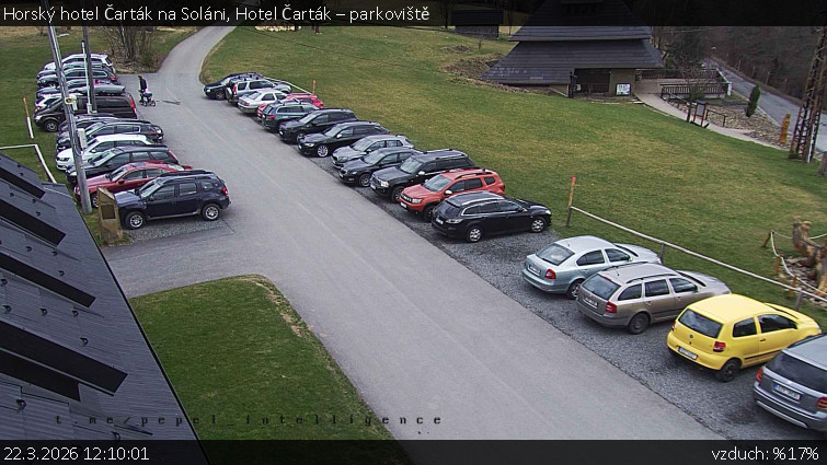 Horský hotel Čarták na Soláni - Hotel Čarták – parkoviště - 22.3.2026 v 12:10