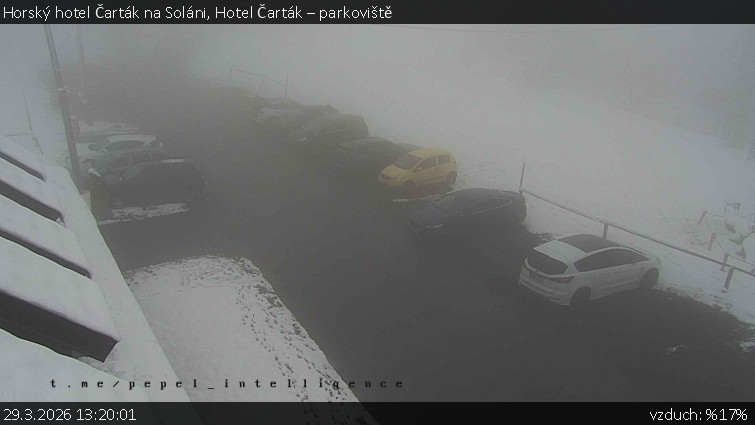 Horský hotel Čarták na Soláni - Hotel Čarták – parkoviště - 29.3.2026 v 13:20