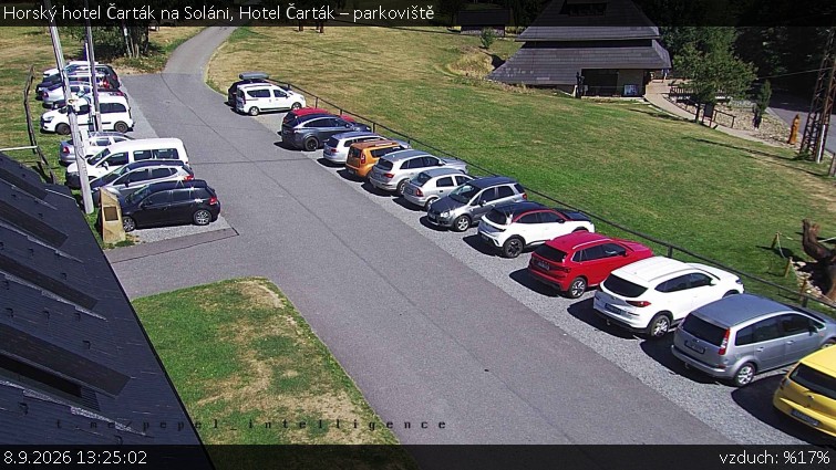 Horský hotel Čarták na Soláni - Hotel Čarták – parkoviště - 8.9.2026 v 13:25