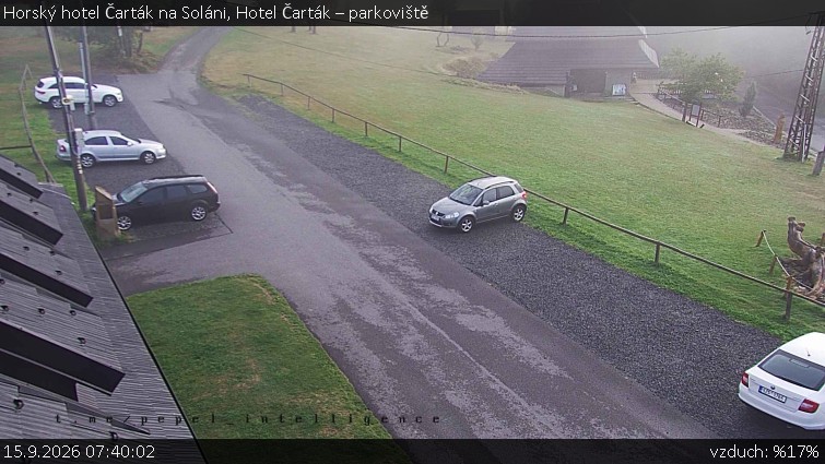 Horský hotel Čarták na Soláni - Hotel Čarták – parkoviště - 15.9.2026 v 07:40