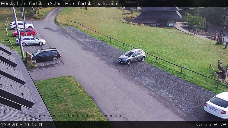 Čarták Berghotel in Soláň - Hotel Čarták – Parkplatz - 15.9.2026 v 09:05