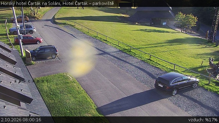 Horský hotel Čarták na Soláni - Hotel Čarták – parkoviště - 2.10.2026 v 08:00