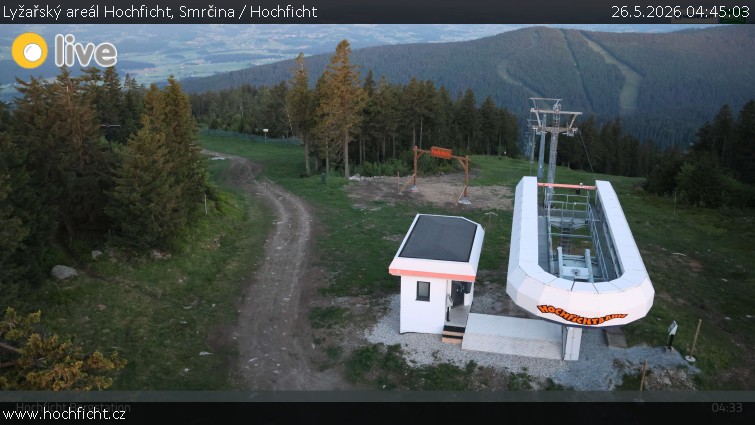 Lyžařský areál Hochficht - Smrčina / Hochficht - 26.5.2026 v 04:45