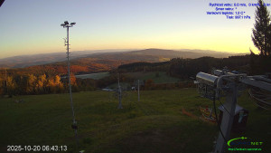 Lyžařský areál Mikulčin vrch - Sjezdovka Lopata - 20.10.2025 v 07:45