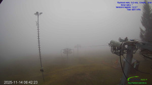 Lyžařský areál Mikulčin vrch - Sjezdovka Lopata - 14.11.2025 v 06:45 Lyžařský areál Mikulčin vrch - Sjezdovka Lopata - 14.11.2025 v 06:45