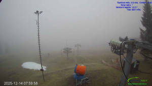 Lyžařský areál Mikulčin vrch - Sjezdovka Lopata - 14.12.2025 v 08:02 Lyžařský areál Mikulčin vrch - Sjezdovka Lopata - 14.12.2025 v 08:02