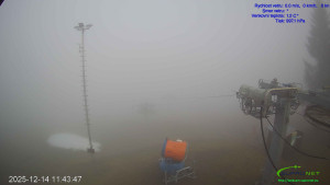 Lyžařský areál Mikulčin vrch - Sjezdovka Lopata - 14.12.2025 v 11:45 Lyžařský areál Mikulčin vrch - Sjezdovka Lopata - 14.12.2025 v 11:45