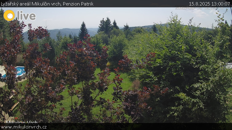 Lyžařský areál Mikulčin vrch - Penzion Patrik - 15.8.2025 v 13:00