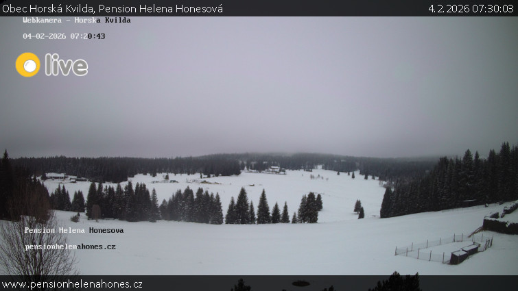 Obec Horská Kvilda - Pension Helena Honesová - 4.2.2026 v 07:30