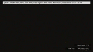 Lyžařské středisko Stupava - Sjezdovka - 17.9.2025 v 05:45