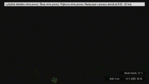 Lyžařské středisko Stupava - Sjezdovka - 14.11.2025 v 05:45