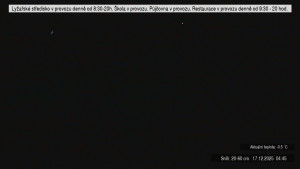 Lyžařské středisko Stupava - Sjezdovka - 17.12.2025 v 04:45