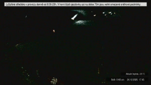 Lyžařské středisko Stupava - Sjezdovka - 24.12.2025 v 17:45