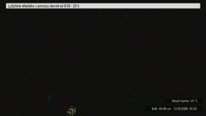 Lyžařské středisko Stupava - Sjezdovka - 13.2.2026 v 05:30 Lyžařské středisko Stupava - Sjezdovka - 13.2.2026 v 05:30