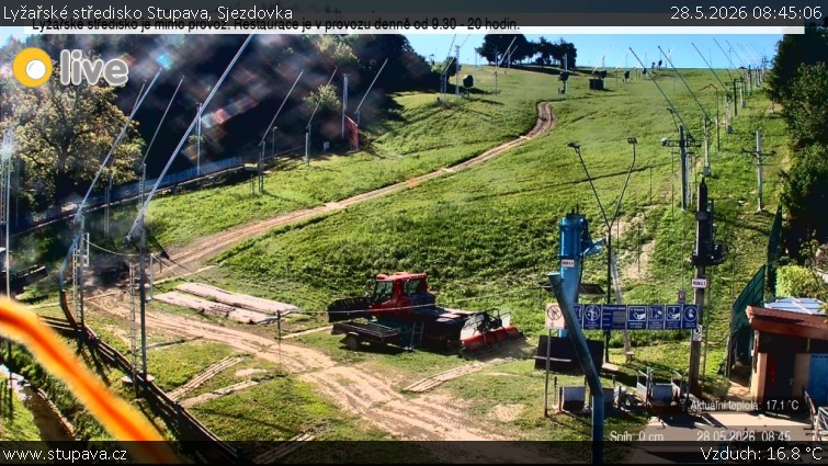 Lyžařské středisko Stupava - Sjezdovka - 28.5.2026 v 08:45