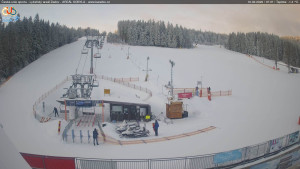 Lyžařský areál Zadov - Sjezdovka Kobyla - 16.2.2026 v 07:45
