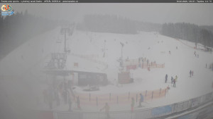 Lyžařský areál Zadov - Sjezdovka Kobyla - 16.2.2026 v 09:45