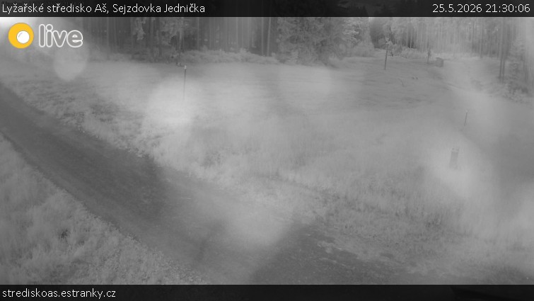 Lyžařské středisko Aš - Sejzdovka Jednička - 25.5.2026 v 21:30