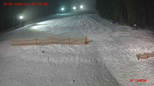 Skiareál Klepáčov - Červená sjezdovka - 22.2.2026 v 01:45