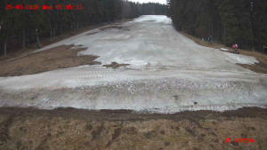 Skiareál Klepáčov - Červená sjezdovka - 25.3.2026 v 05:45