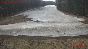 Skiareál Klepáčov - Červená sjezdovka - 25.3.2026 v 08:45