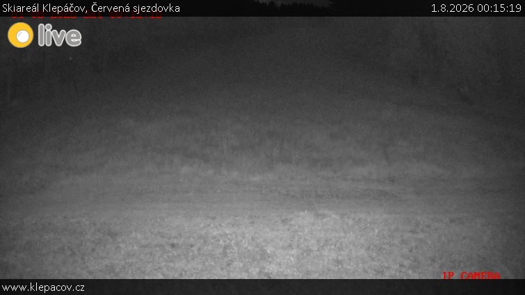 Skigebiet Klepáčov - Rote Skipiste - 1.8.2026 v 00:15