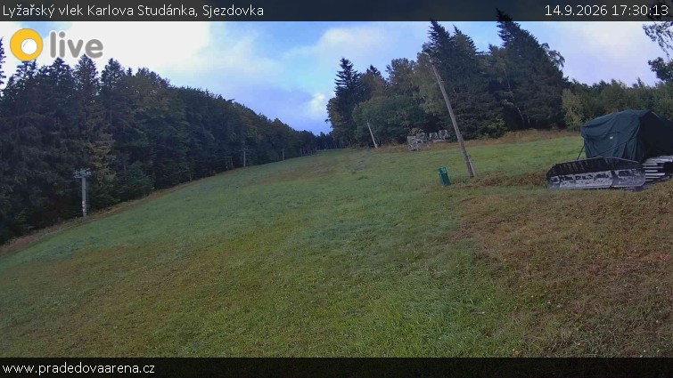 Lyžařský vlek Karlova Studánka - Sjezdovka - 14.9.2026 v 17:30