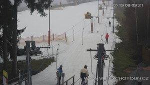 Ski areál Chotouň - Sjezdovka - 19.12.2025 v 09:15