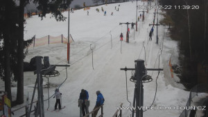 Ski areál Chotouň - Sjezdovka - 22.2.2026 v 11:45