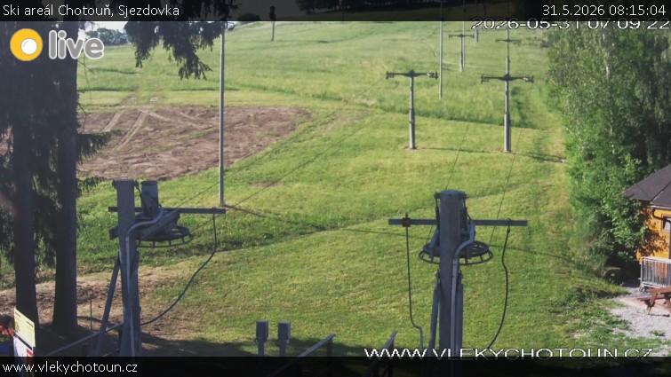 Ski areál Chotouň - Sjezdovka - 31.5.2026 v 08:15