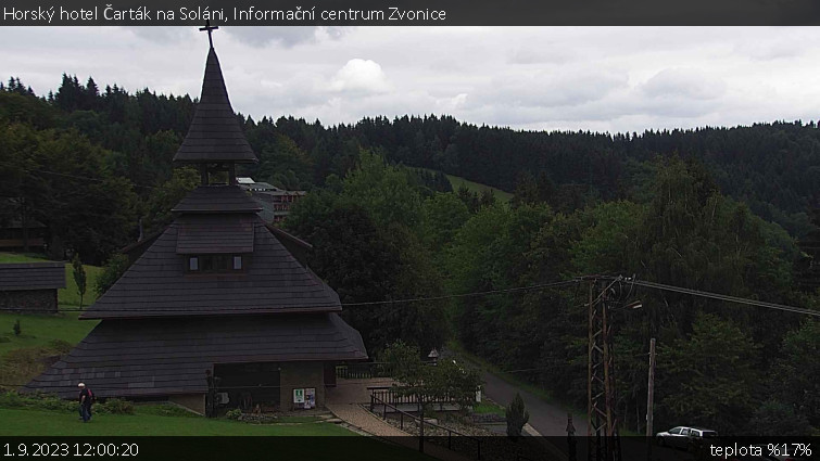 Horský hotel Čarták na Soláni - Informační centrum Zvonice - 1.9.2023 v 12:00 Horský hotel Čarták na Soláni - Informační centrum Zvonice - 1.9.2023 v 12:00