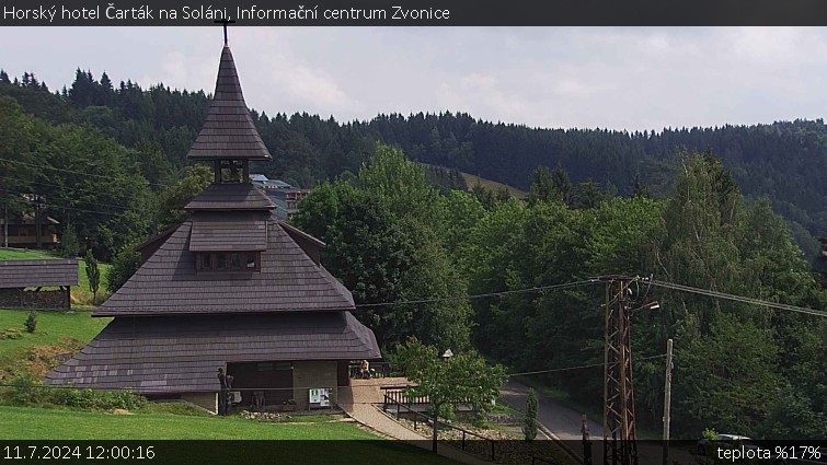Horský hotel Čarták na Soláni - Informační centrum Zvonice - 11.7.2024 v 12:00