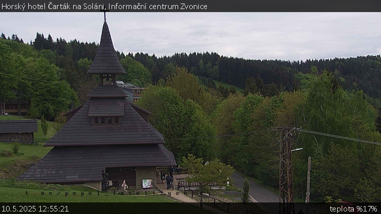 Horský hotel Čarták na Soláni - Informační centrum Zvonice - 10.5.2025 v 12:55 Horský hotel Čarták na Soláni - Informační centrum Zvonice - 10.5.2025 v 12:55