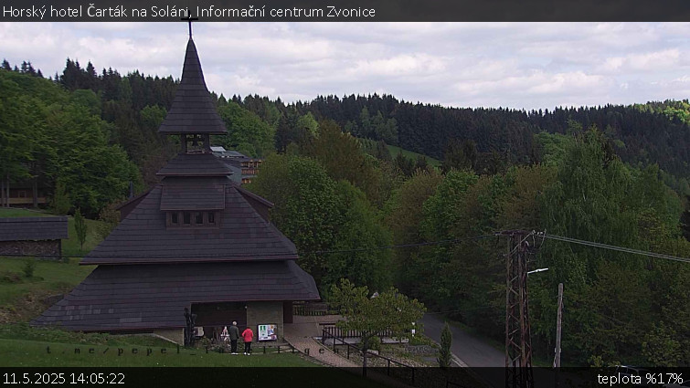 Horský hotel Čarták na Soláni - Informační centrum Zvonice - 11.5.2025 v 14:05 Horský hotel Čarták na Soláni - Informační centrum Zvonice - 11.5.2025 v 14:05