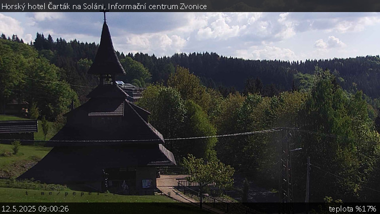 Horský hotel Čarták na Soláni - Informační centrum Zvonice - 12.5.2025 v 09:00 Horský hotel Čarták na Soláni - Informační centrum Zvonice - 12.5.2025 v 09:00