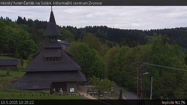 Horský hotel Čarták na Soláni - Informační centrum Zvonice - 13.5.2025 v 13:25 Horský hotel Čarták na Soláni - Informační centrum Zvonice - 13.5.2025 v 13:25
