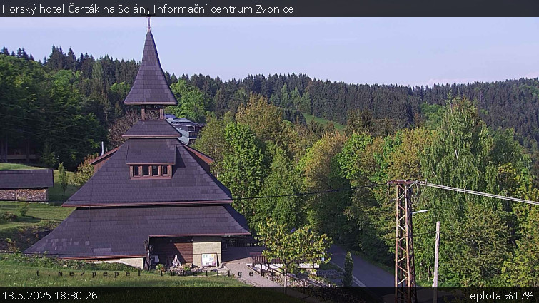 Horský hotel Čarták na Soláni - Informační centrum Zvonice - 13.5.2025 v 18:30 Horský hotel Čarták na Soláni - Informační centrum Zvonice - 13.5.2025 v 18:30